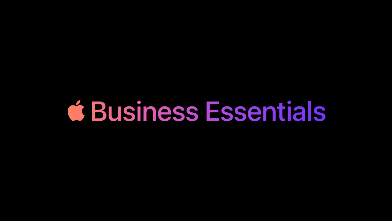 Explore Apple Business Essentialsのセッションで発表された、 Apple Business Essentials