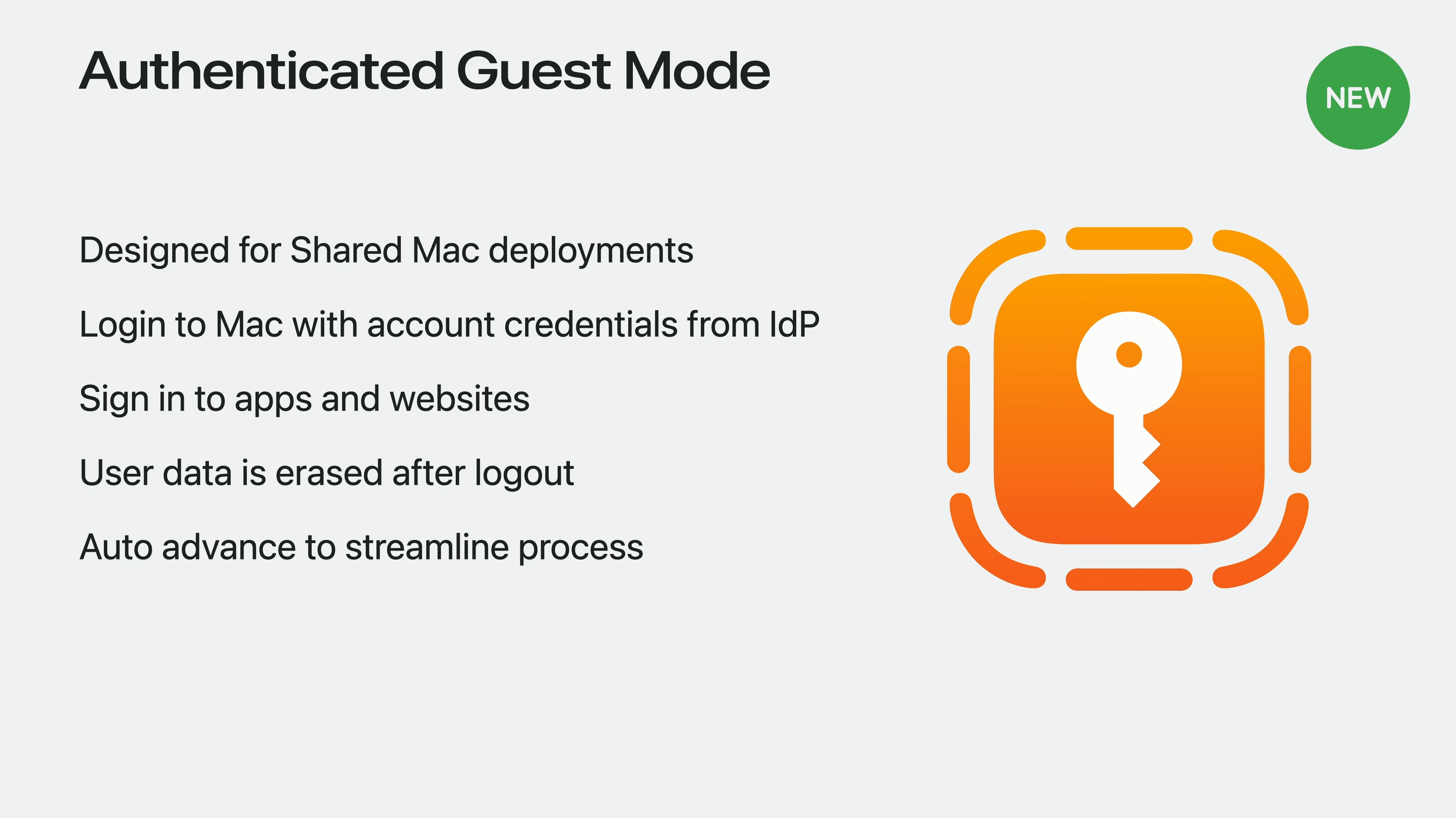Authenticated Guest Mode