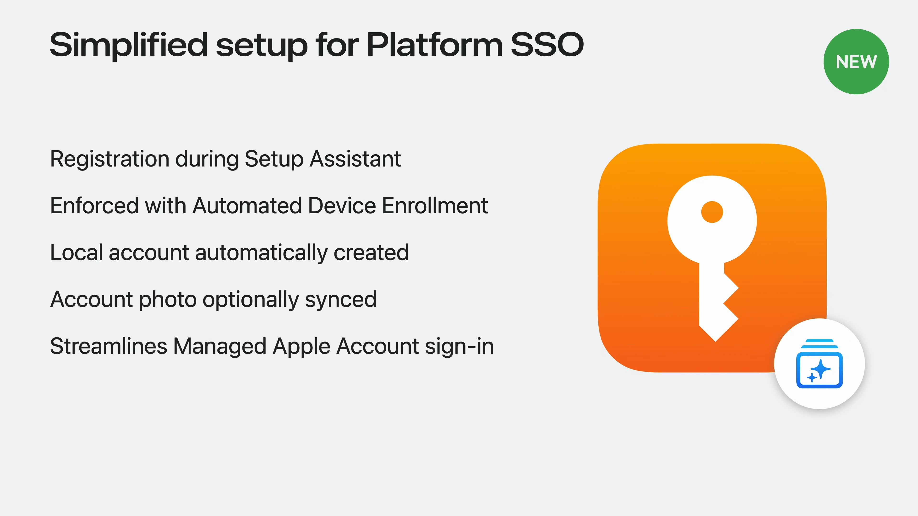 Platform SSOのSetup Assistant統合