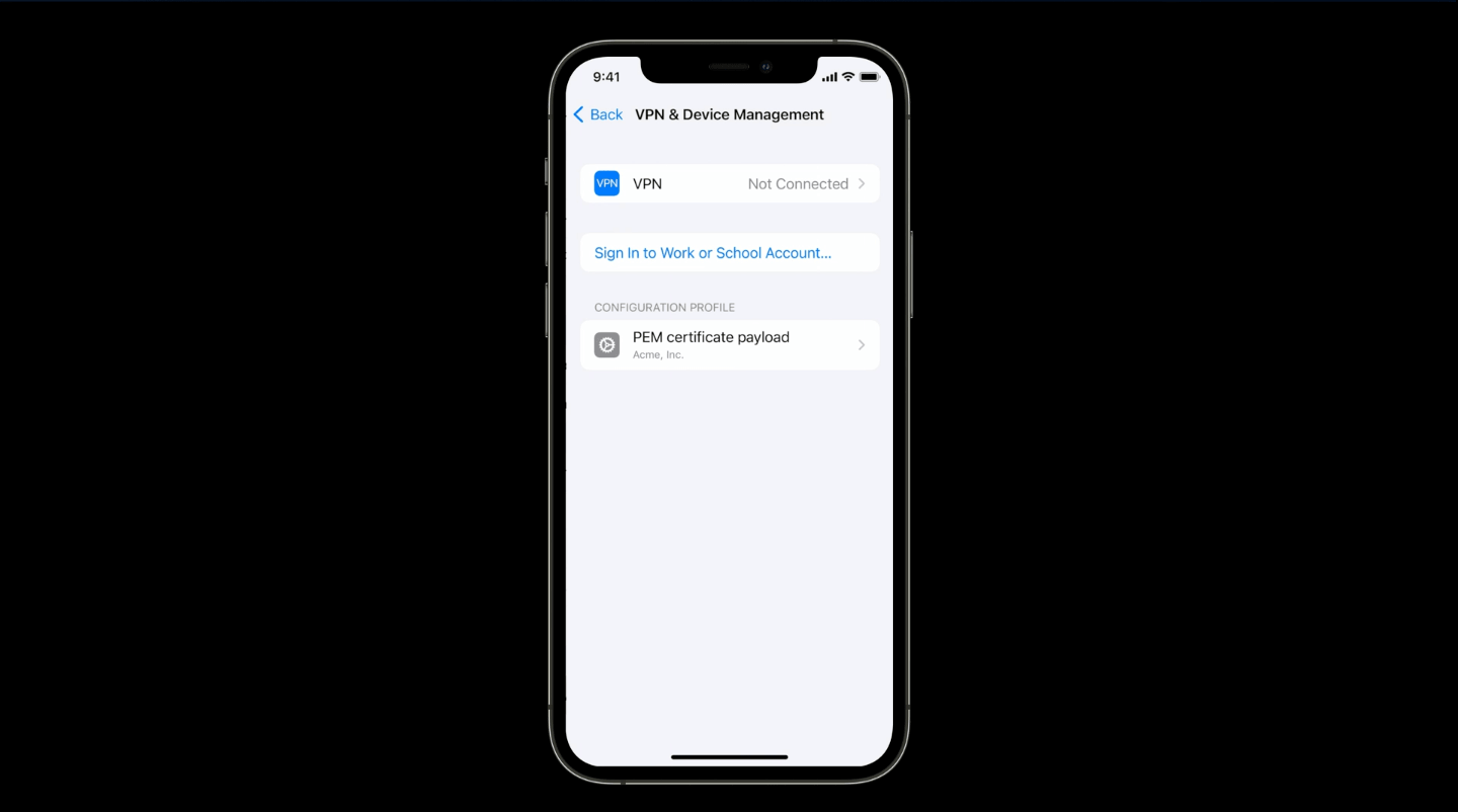 Discover account-driven User Enrollmentのセッションで発表された新しいUser Enrollmentのオンボーディングのスタート